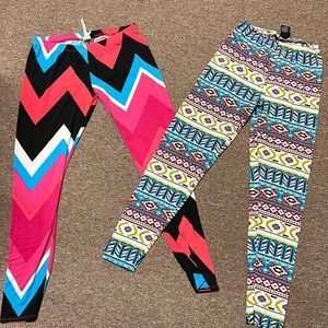 7 pairs of women’s leggings